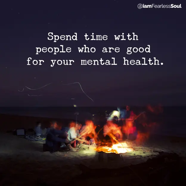 Why is it important to spend time with happy people?