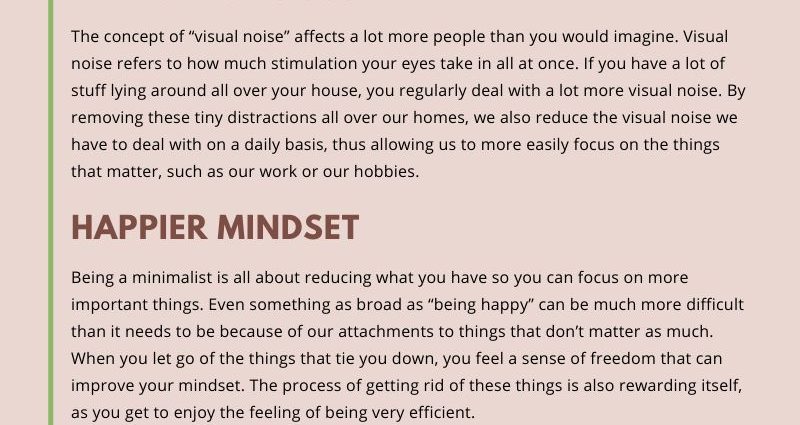 Why is minimalism needed in life and in things, and where is it necessary to start such a lifestyle?