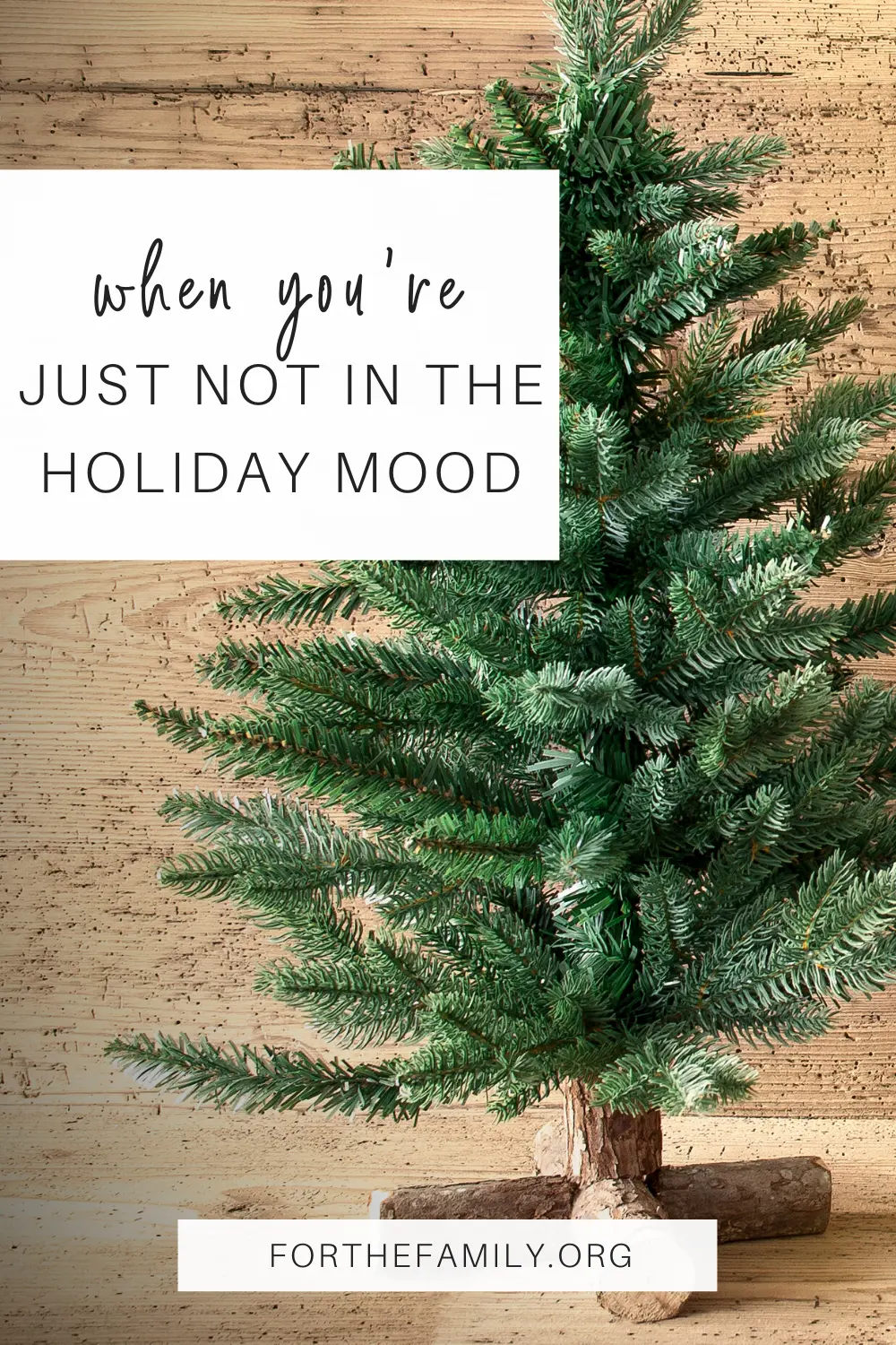 Why there is no festive mood and can it be fixed