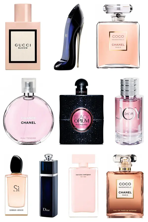 10 best  perfumes