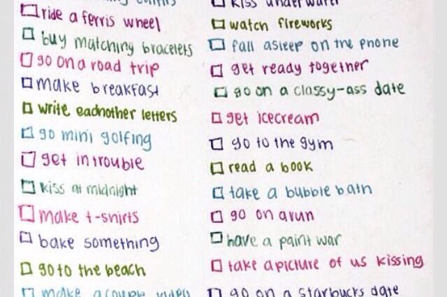 100+ idea tentang apa yang perlu diberikan kepada seorang gadis selama setahun hubungan