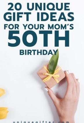 120+ idéer till vad man ska ge mamma i 50 år
