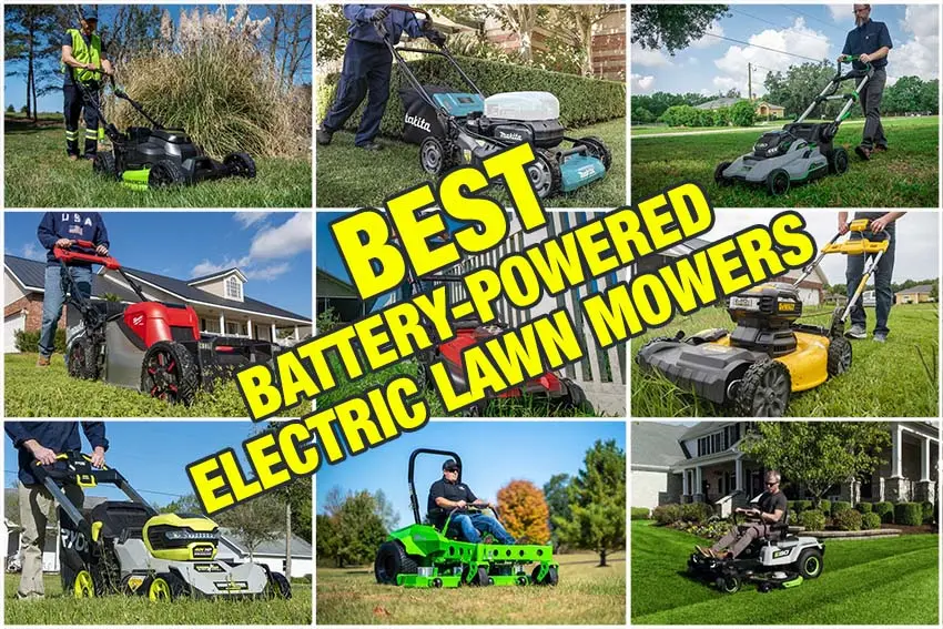 Best battery lawn mowers 2022