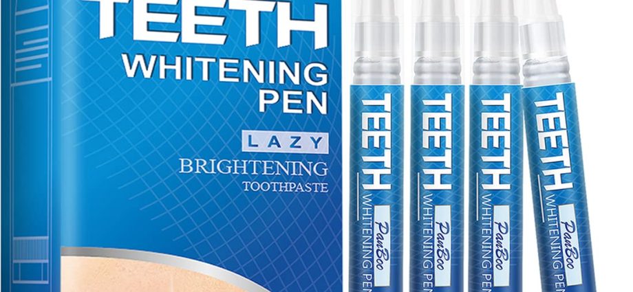 最高の歯のホワイトニング鉛筆