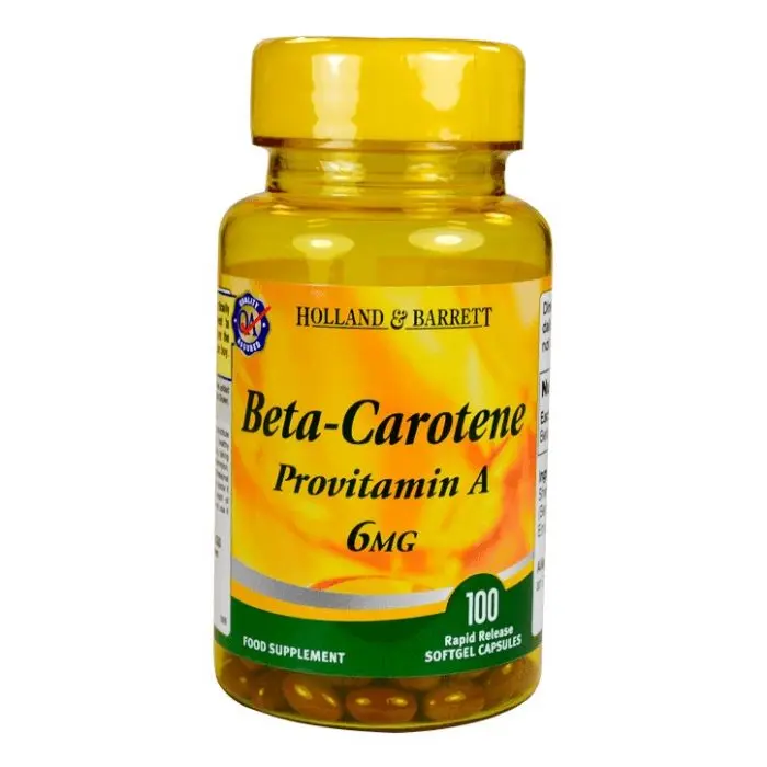 Beta-carotene (provitamin A)