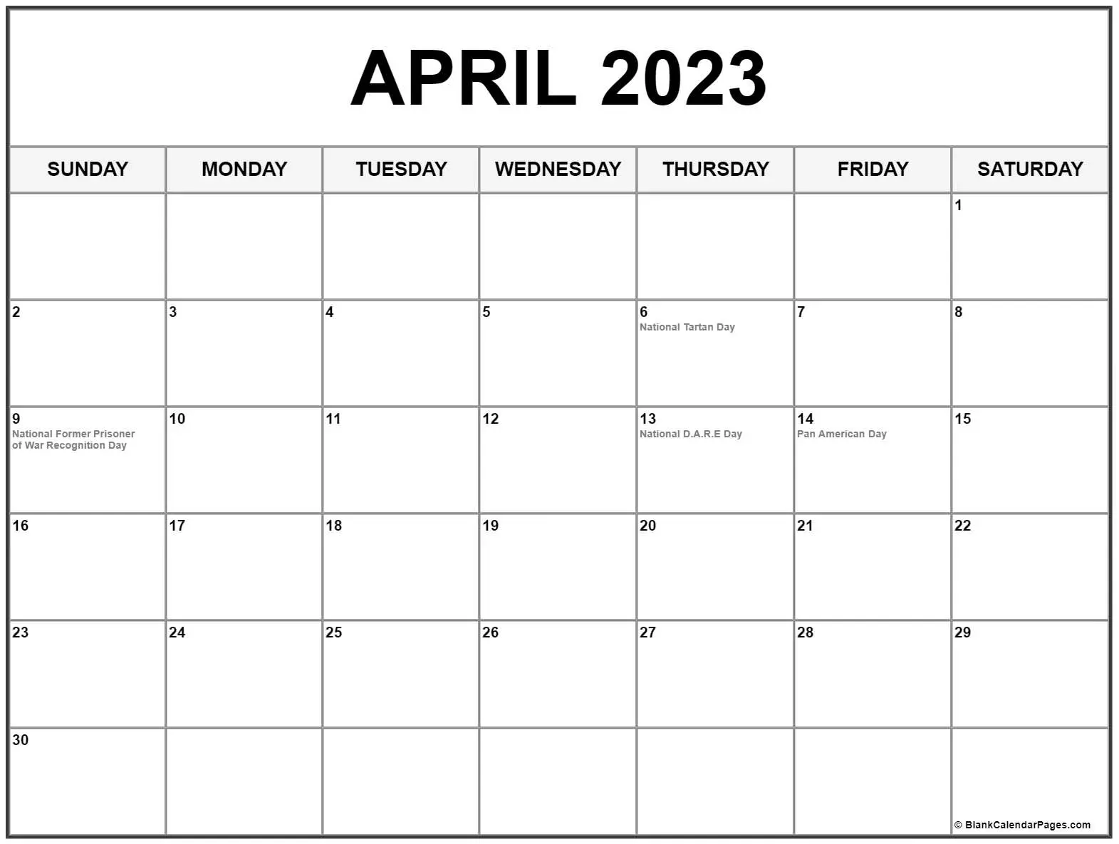 Church holidays in April 2023