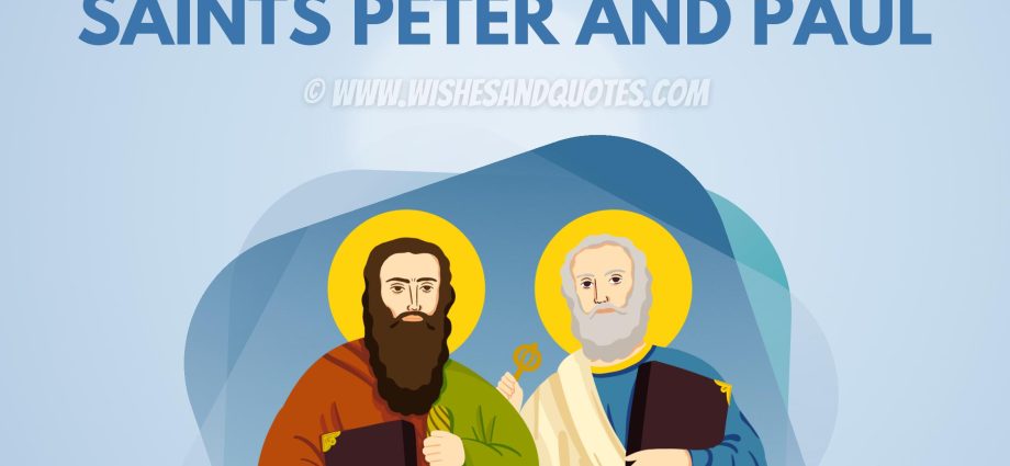 Congratulations on the Day of Peter and Paul 2022