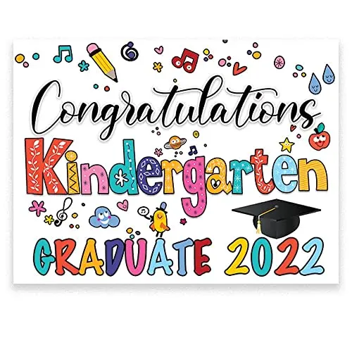 Congratulations to kindergarten graduates