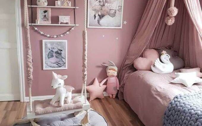 Design of a children&#8217;s room for a girl: 45 best photos