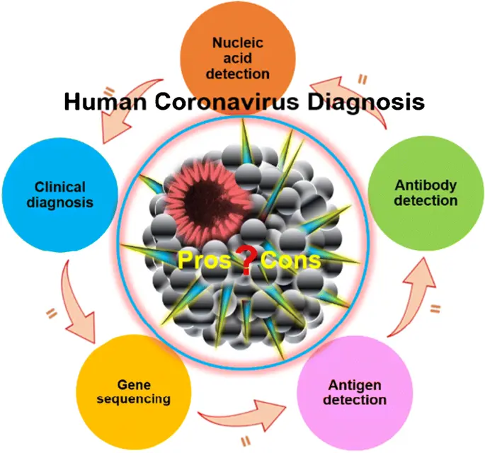 Diagnosis of coronavirus in humans