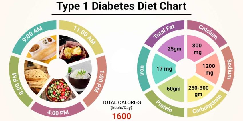 Diet for type 1 diabetes