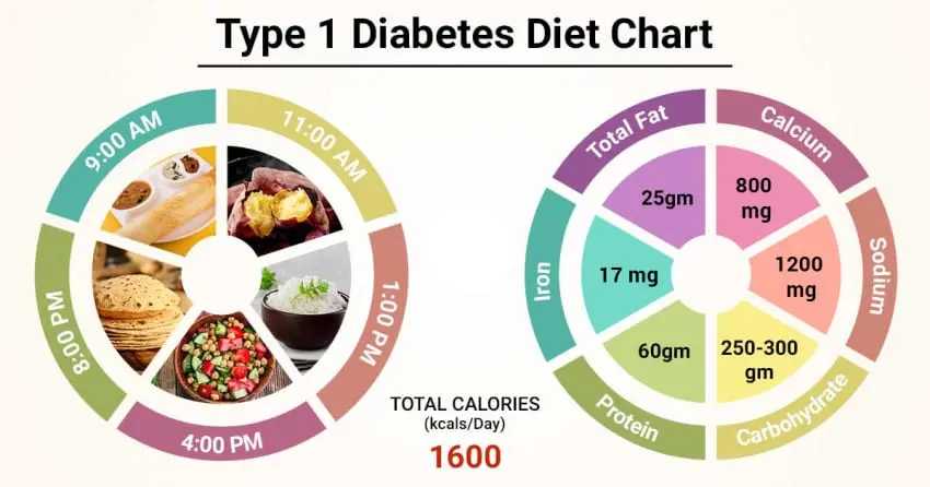 Diet for type 1 diabetes