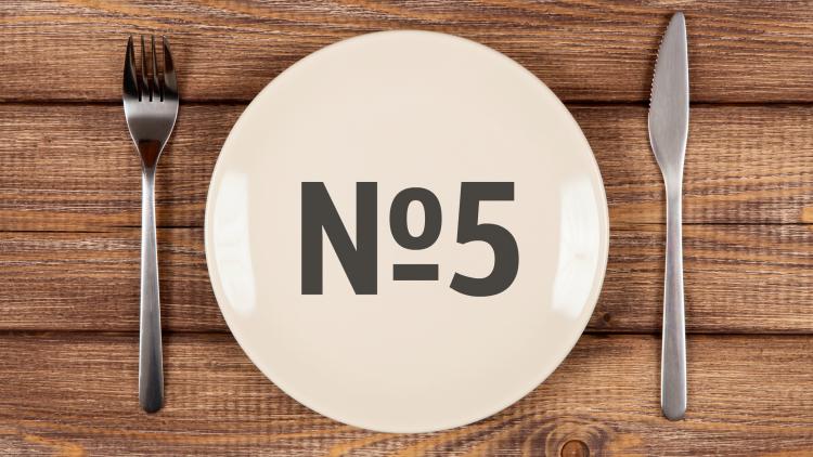 Diet table number 5