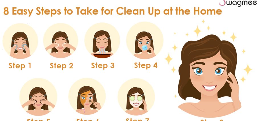 Facial cleaning at home