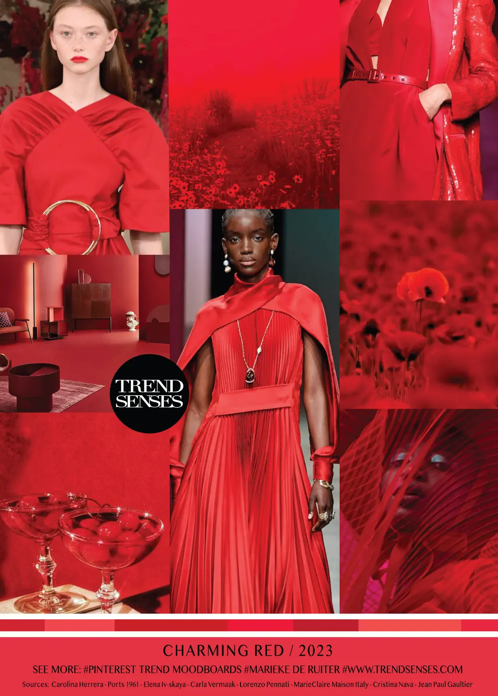 Fashionable red dresses 2022-2023: trends and novelties