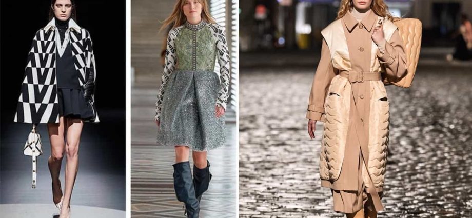 时尚女装大衣 2022-2023：趋势和新奇事物