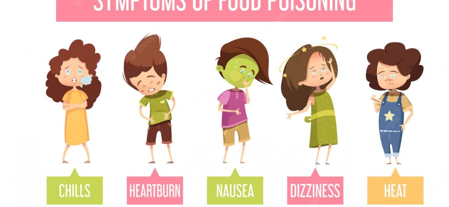 Food poisoning in a child