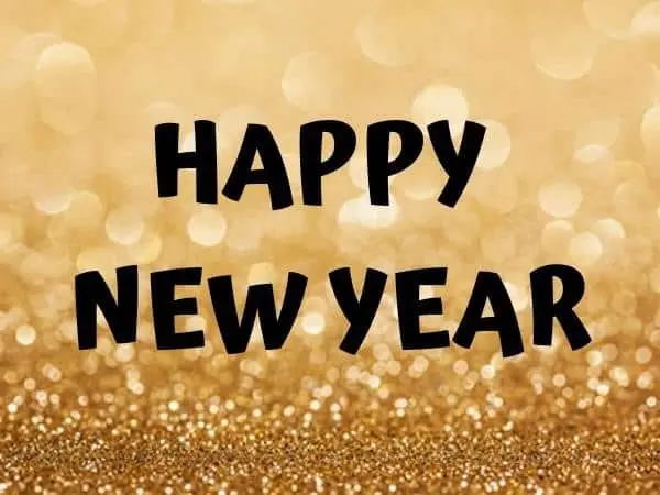 Happy New Year 2023 to a woman
