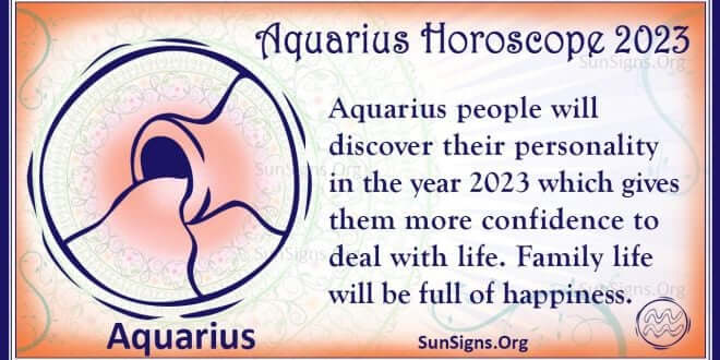 Horoskop fir 2023: Aquarius