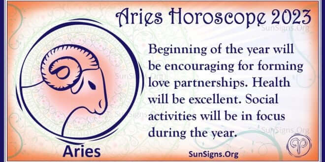 Horoscope no 2023: Aries