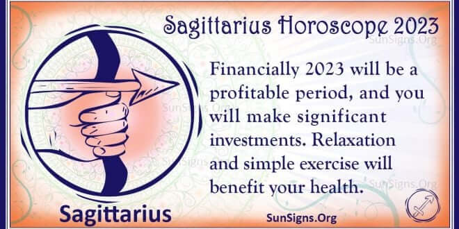 Horoscope ya 2023: Sagittarius