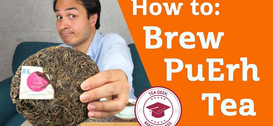 How to brew pu-erh