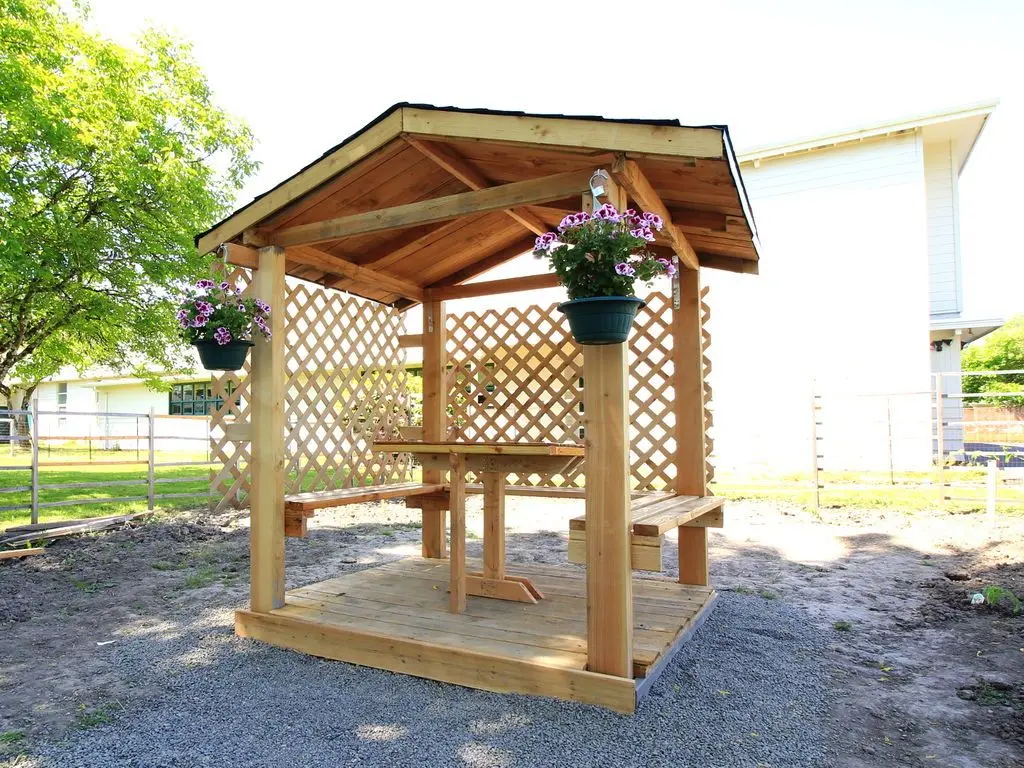 How to build a gazebo with your own hands