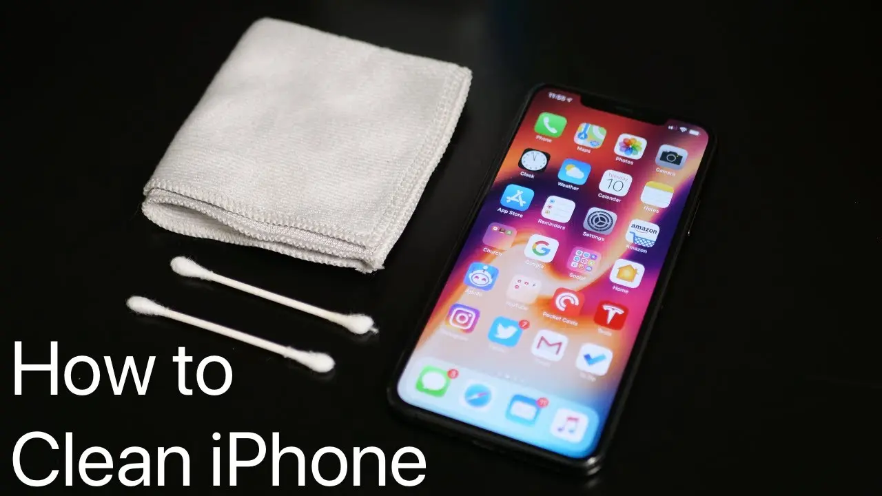 How to clean iPhone