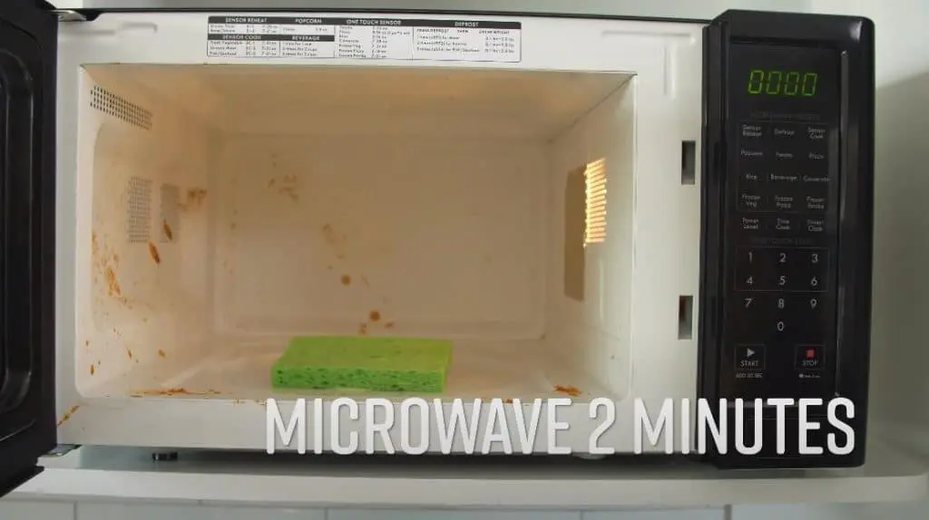 How to clean the microwave at home