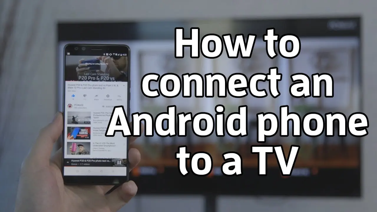 How to connect your phone to your TV