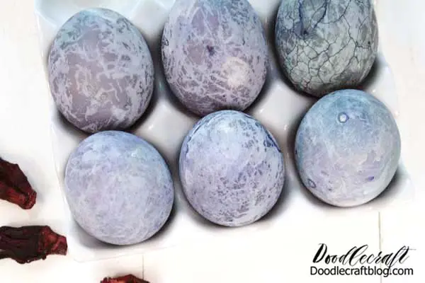 How to dye eggs with hibiscus tea for Easter