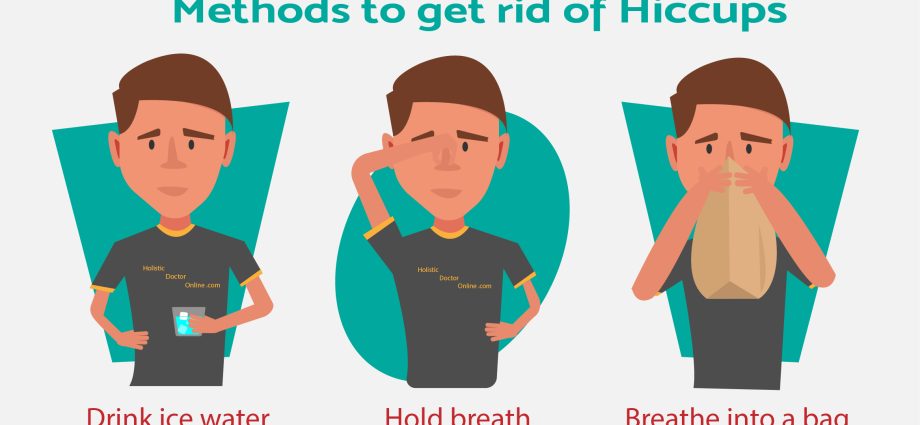 How to get rid of hiccups in adults at home