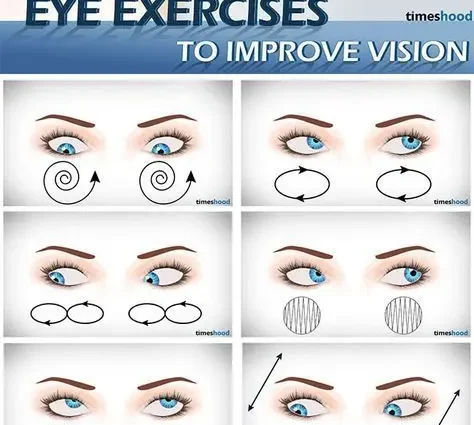 How to improve vision without glasses at home