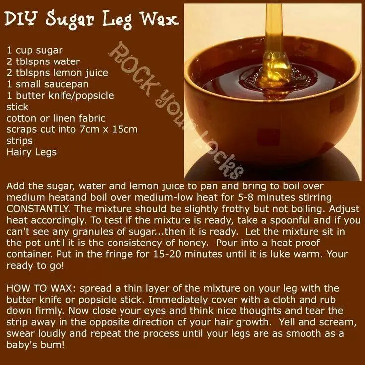 How to make sugaring yourself at home