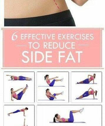 How to remove fat from the sides at home