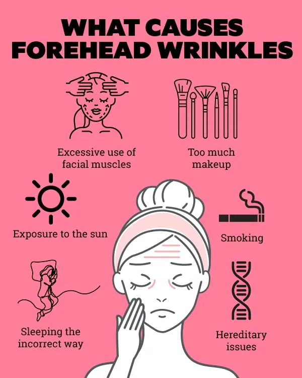 How to remove forehead wrinkles at home