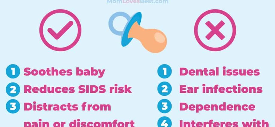 Hoe een baby van een fopspeen te spenen?