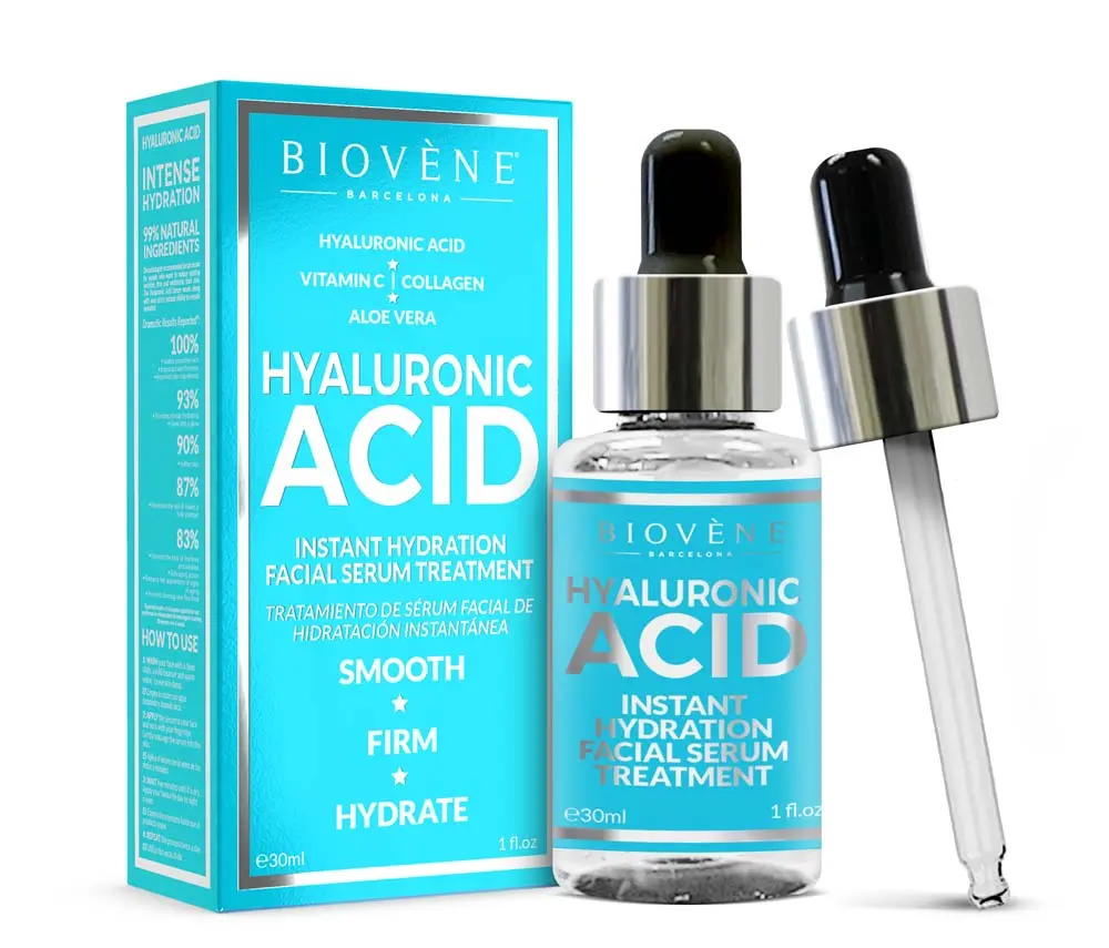 Hyaluronic acid for the face