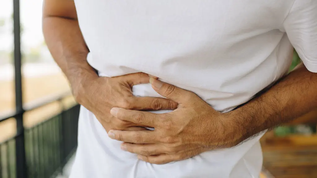 Intestinal infection in an adult