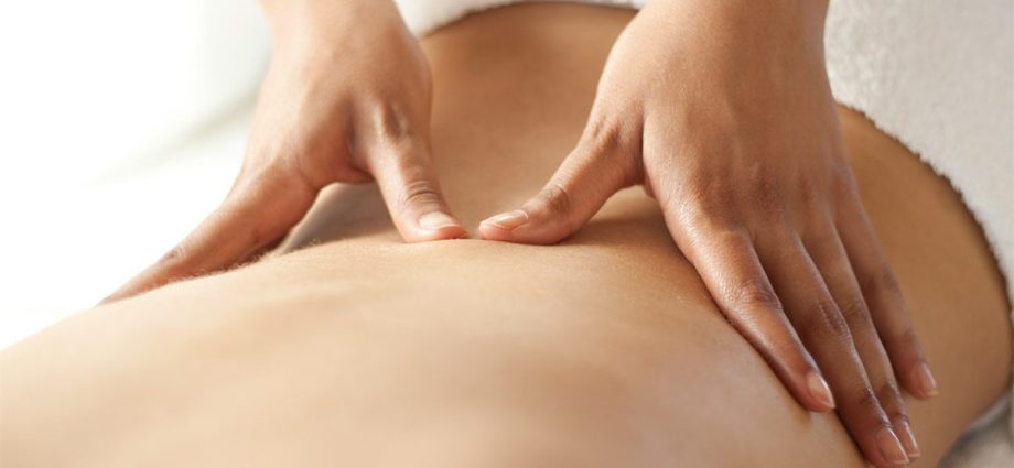 Lumbar massage for adults