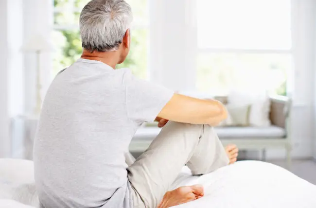 Morning erection in men