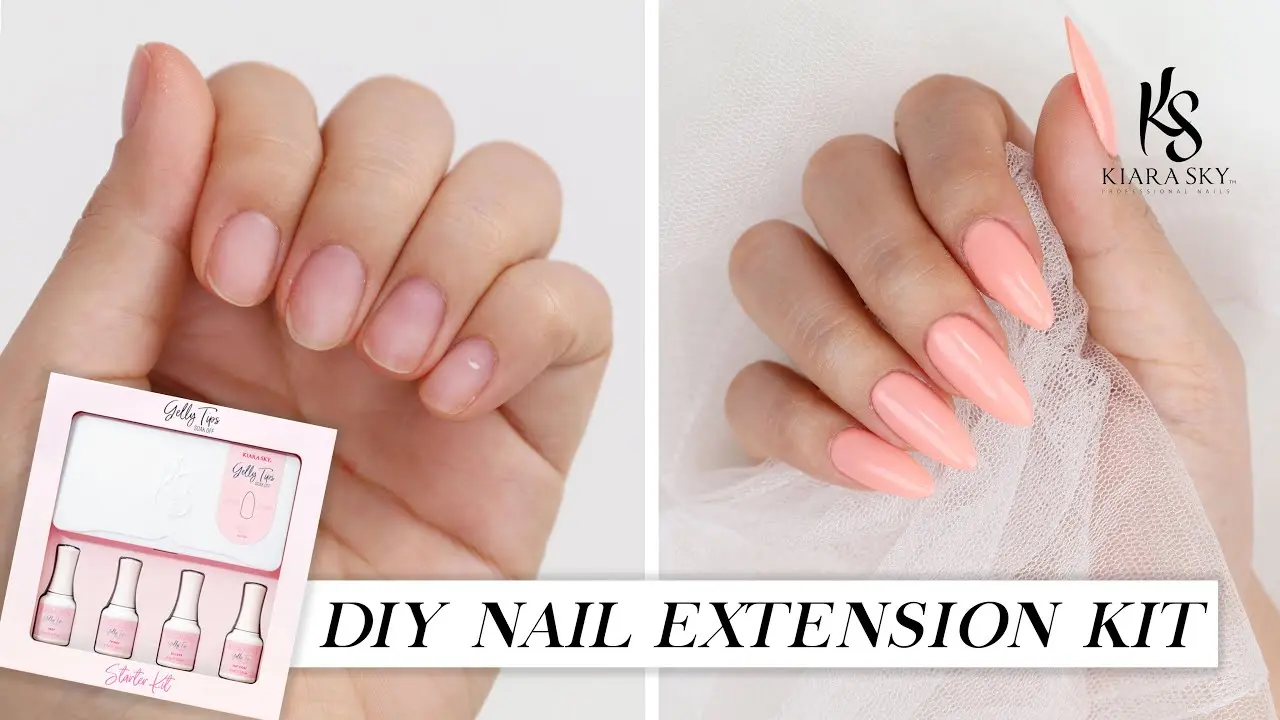 Nail extension at home