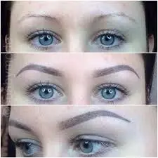 Permanent make-up of eyebrows