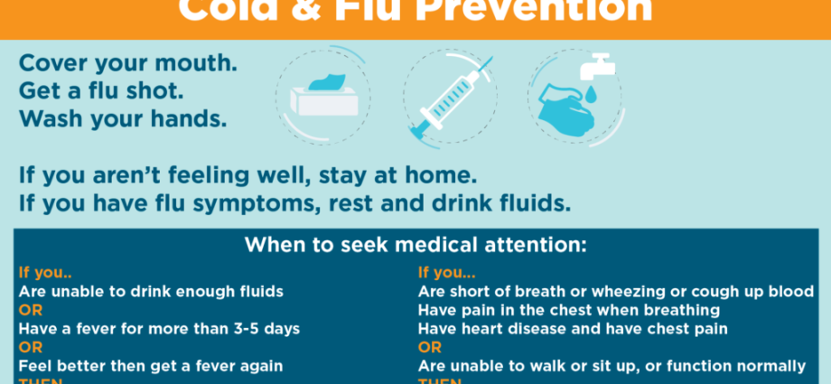 Prevention of colds