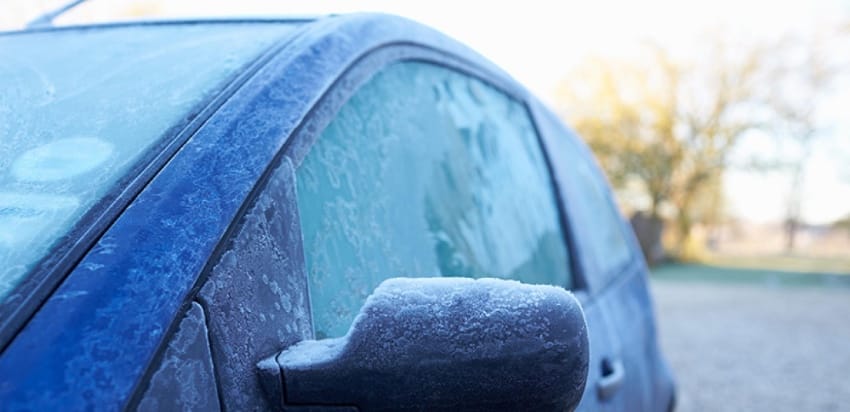 Quick defrost car