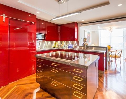 Red kitchen: 30 best photos in the interior