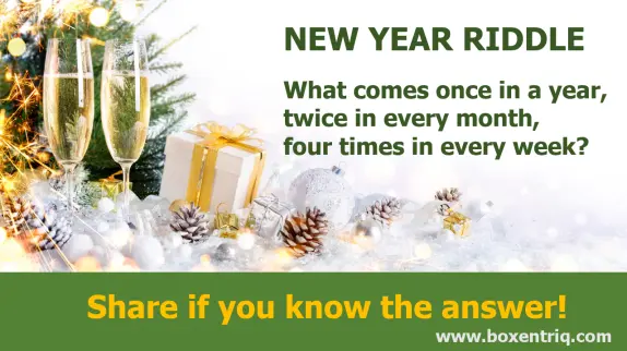 Riddles for the New Year