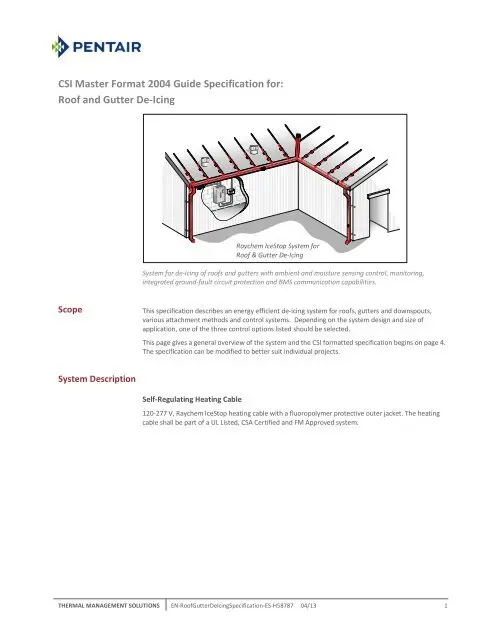 Roof heating: installation diagram and selection of anti-icing system