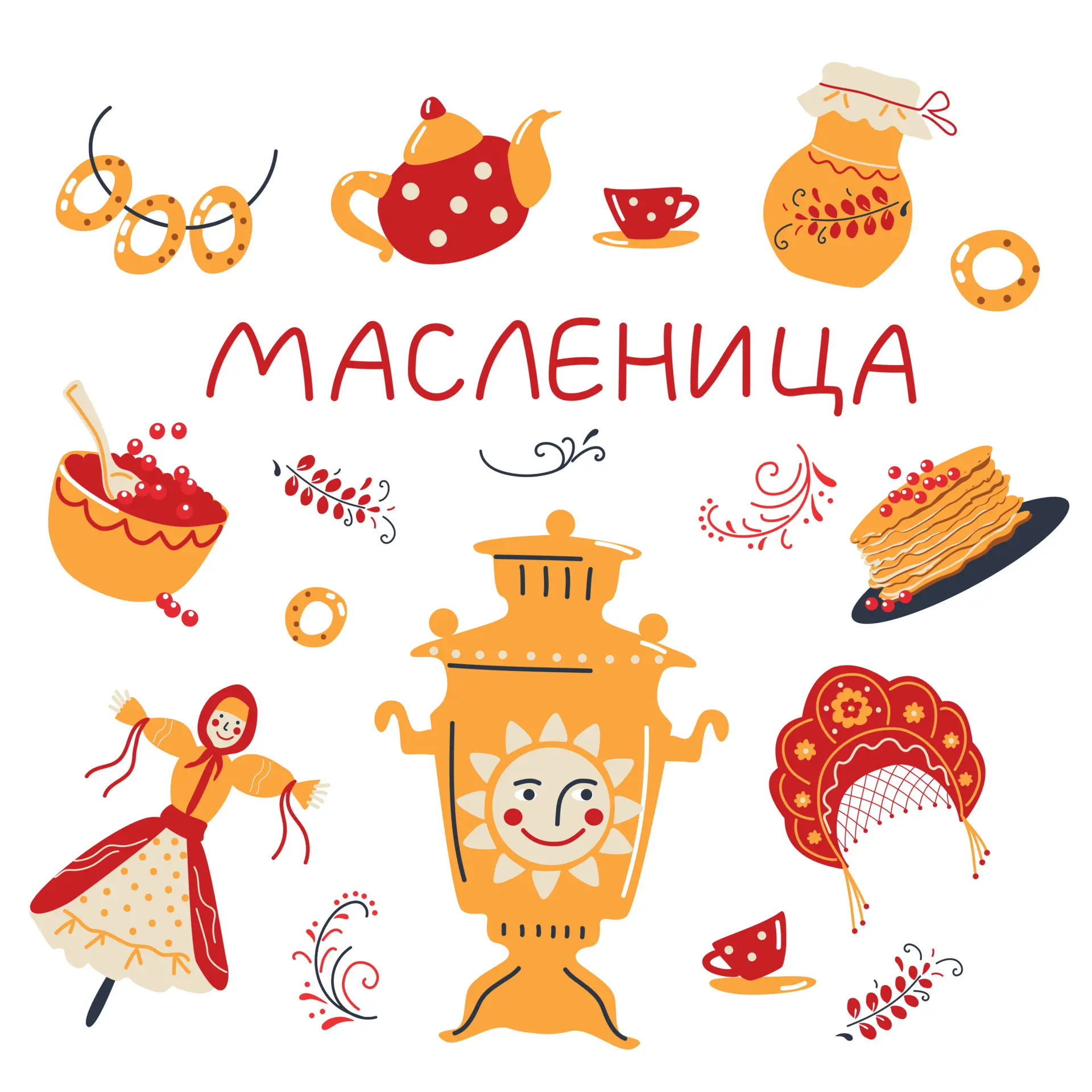 Signs for Maslenitsa