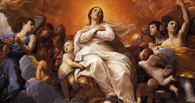 Signs on the Assumption of the Blessed Virgin Mary